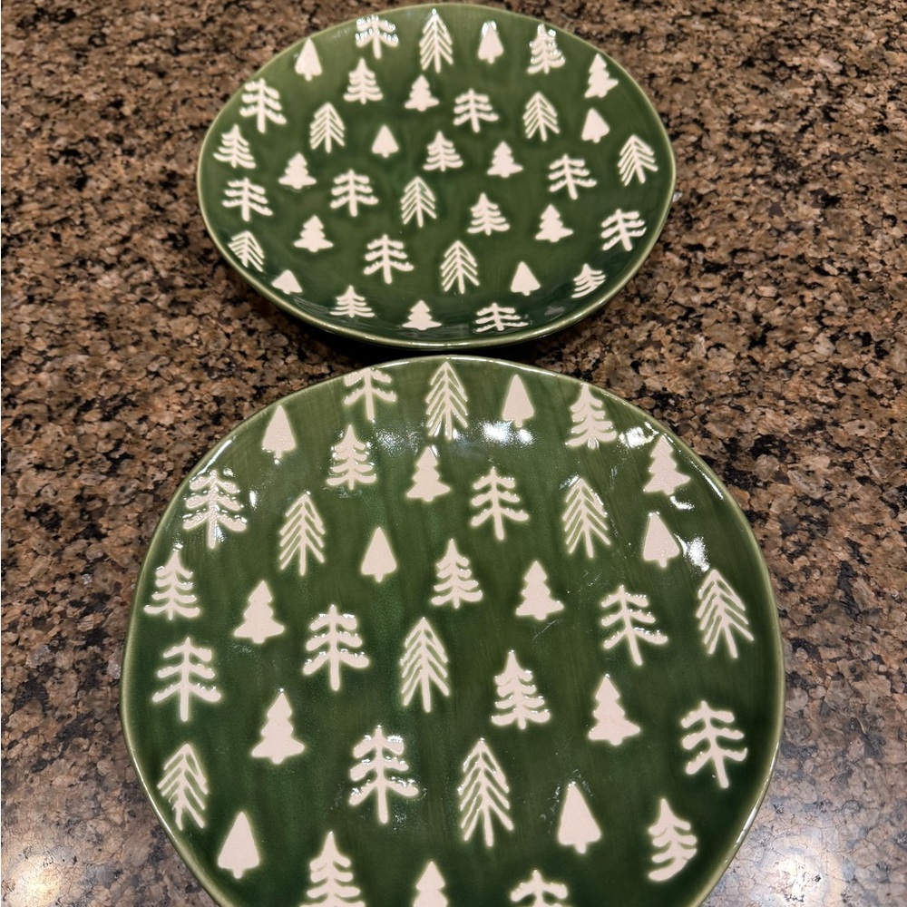 Eli and Ana Salad Plates Set of 2 NWT 8.5x8.5